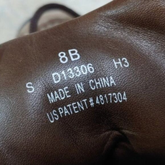 Cole Haan Nike Air Tan Lace Up Hiking Combat Boots 8B - Picture 11 of 12